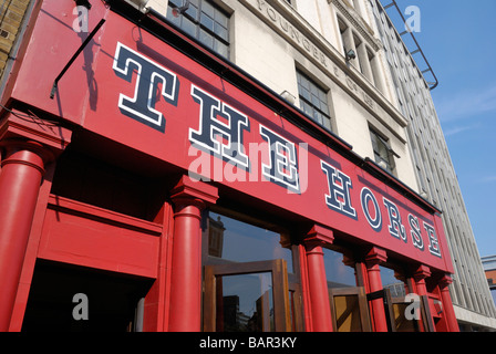 Das Pferd-Bar-Restaurant in Westminster Bridge Road Waterloo London SE1 Stockfoto