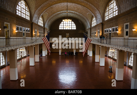 Registrierung Halle Stanton Insel Hudson River in New York USA Stockfoto