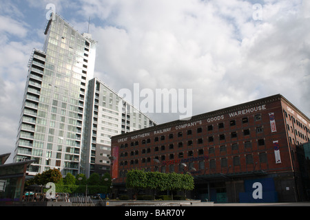 Gebäude im Stadtzentrum von Manchester im Nordwesten von England Stockfoto