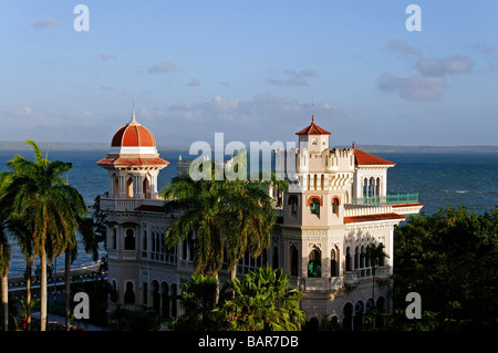 Valle-Palast, Bucht von Jagua, Kuba Stockfoto