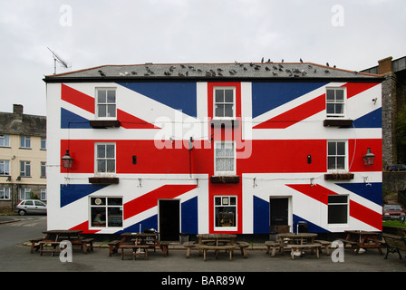 das union Inn bei Saltash in Cornwall, Großbritannien Stockfoto