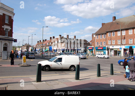 Verbrannter Eiche Broadway verbrannt Oak, London, England, Uk Stockfoto