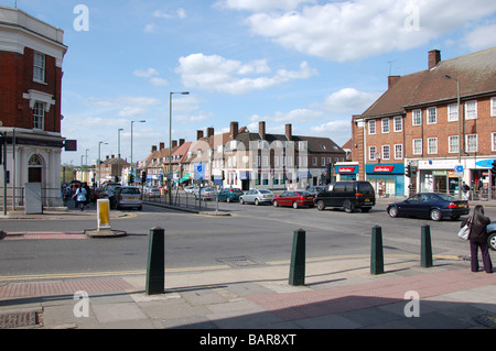 Verbrannter Eiche Broadway verbrannt Oak, London, England, Uk Stockfoto