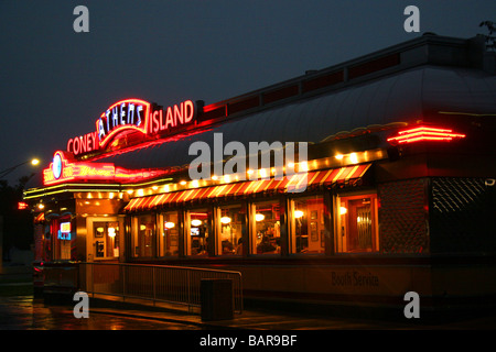 Athens Coney Island Diner Birmingham, Michigan USA Stockfoto