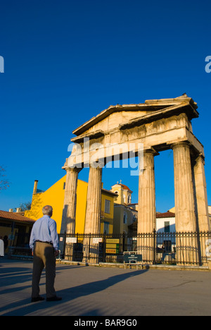 Roman Agora in Plaka Viertel von Athen Griechenland Europa Stockfoto