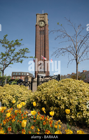 Der Uhrturm, Coalville, Nord-West Leicestershire, England, UK Stockfoto