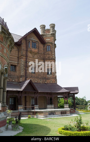 Fassade des Palastes, Amar Mahal, Jammu und Kaschmir, Indien Stockfoto