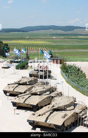 Israel Latron IDF gepanzert Merkava-Panzer Corps Museum Stockfoto