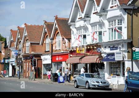 High Street, Cobham, Surrey, England, Vereinigtes Königreich Stockfoto