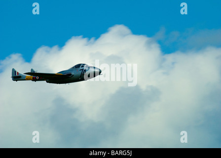 Ein Vintage Vampir-Kämpfer im Flug Stockfoto