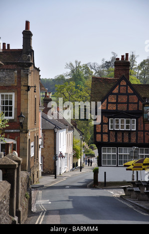 Schaf-Lane, Midhurst, West Sussex, England, Vereinigtes Königreich Stockfoto