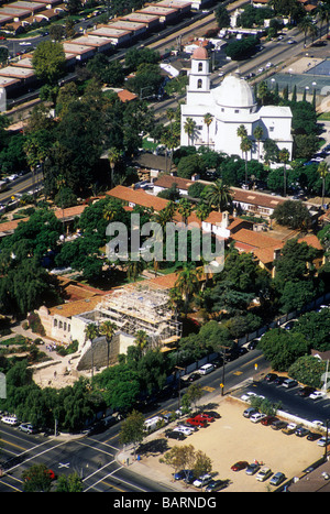 San Juan Capistrano Mission Basilika Orange County Kalifornien USA Serra Kirche Schwalbe Neuaufbau Geschichtsmuseum Stockfoto