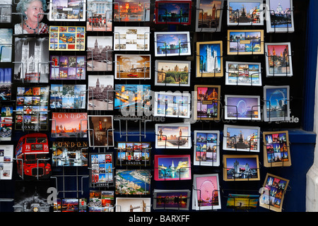 Ansichtskarten London England Stockfoto