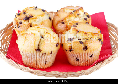 Chocolate Chip muffin Stockfoto