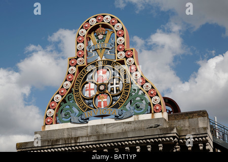 London, Chatham and Dover Railway Invicta Kamm Blackfriars Bridge, London, England Stockfoto