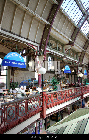 Markthalle, Markthalle Derby, Derby, Derbyshire, England, Vereinigtes Königreich Stockfoto