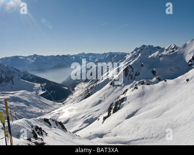 Tourmalet-Gebirge in den Pyrenäen, Frankreich Stockfoto