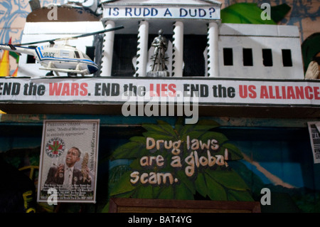 Museum Exponate Nimbin NSW Australia Stockfoto