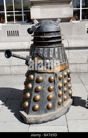 Dalek von Dr Who BBC-TV-Programm, South Bank, London, England, Großbritannien Stockfoto