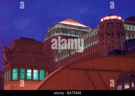 Merchandise Mart in Chicago IL Stockfoto