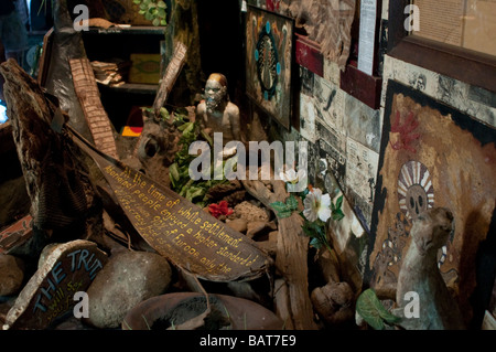 Museum Exponate Nimbin NSW Australia Stockfoto