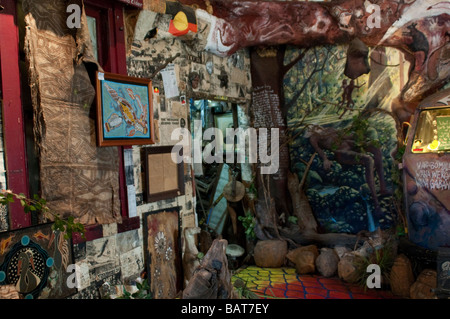 Museum Exponate Nimbin NSW Australia Stockfoto