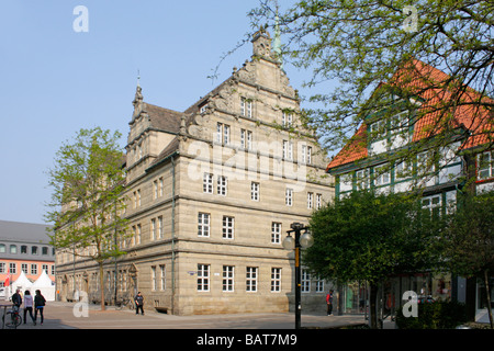 Hochzeit Haus in Hameln im Weserbergland in Deutschland Stockfoto