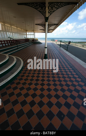 Nayland Abri an Margate Strandpromenade T S Eliot Teil des The Waste Land komponierte Stockfoto