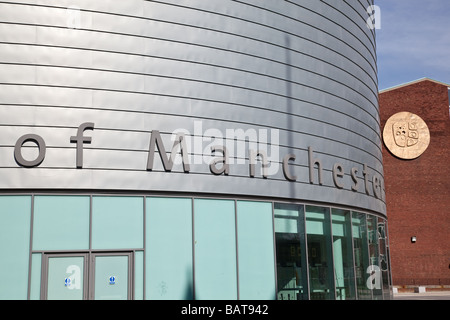 Studienplatz, Oxford Straße, der University of Manchester, UK Stockfoto