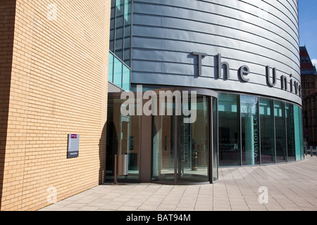 Studienplatz, Oxford Straße, der University of Manchester, UK Stockfoto