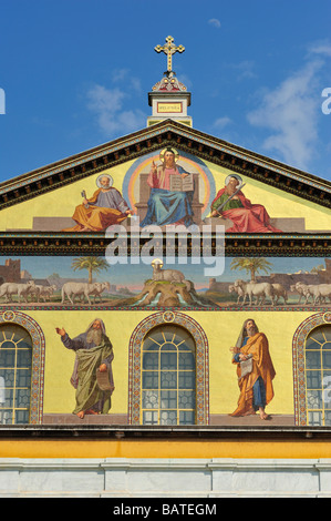 San Paolo Fuori le Mura, Rom, Latium, Italien Stockfoto