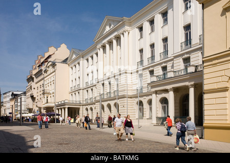 Schloßstraße, Schwerin, Mecklenburg Vorpommern, Deutschland Stockfoto