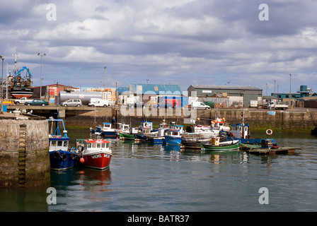 Peterhead Hafen, Aberdeenshire, Nordost-Schottland Stockfoto
