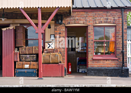 Tenterden Stadt Railway Station, Tenterden, Kent, England. Stockfoto
