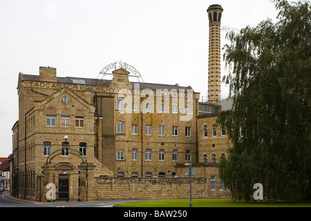 Blick auf John Smiths Brauerei in Tadcaster in Yorkshire Stockfoto