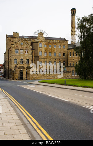 Blick auf John Smiths Brauerei in Tadcaster in Yorkshire Stockfoto