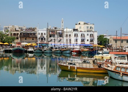 Hafen von Keryneia Girne Nord-Zypern Stockfoto