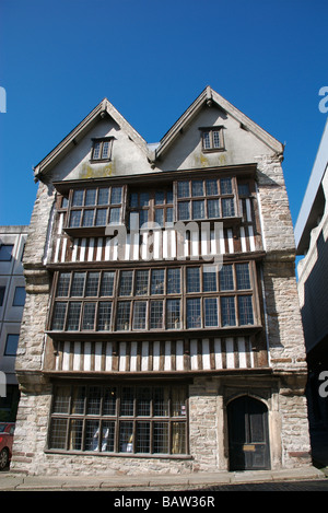 Der Kaufmanns House Museum, Plymouth, Devon, UK Stockfoto