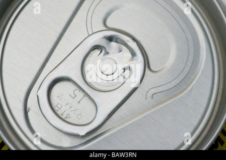 Ring-Pull-Blechdose Stockfoto