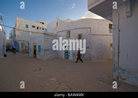 Die Straßen der Medina von Kairouan, Tunesien Stockfoto