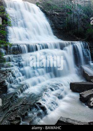 Albion fällt Cascade Wasserfall Stockfoto