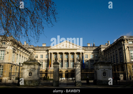 Palais De La Nation oder der Palast der Nation, Brüssel, Belgien Stockfoto
