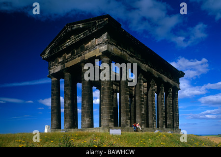 Penshaw Monument in der Nähe von Sunderland, Tyne and Wear Stockfoto