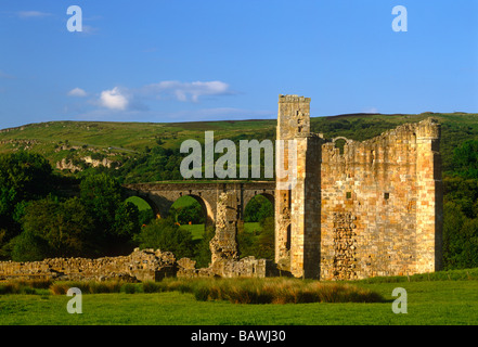 Edlington Burg, in der Nähe von Alnwick, Northumberland Stockfoto