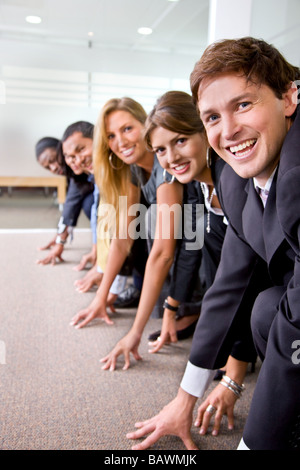 Business-Wettbewerb Stockfoto