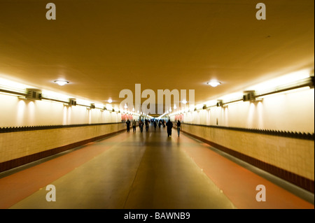 Gang an der Union Station Stockfoto