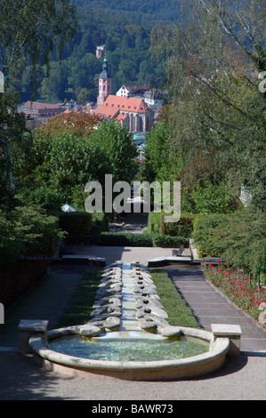 Baden-Baden, Kunst Wasserparadies Abteikirche Stockfoto