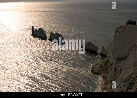 Die Nadeln Isle Of wight Stockfoto