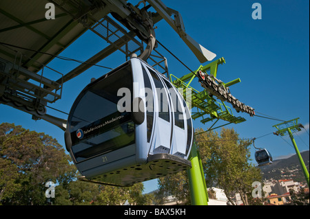 Die Cable Car Station in Funchal Stockfoto