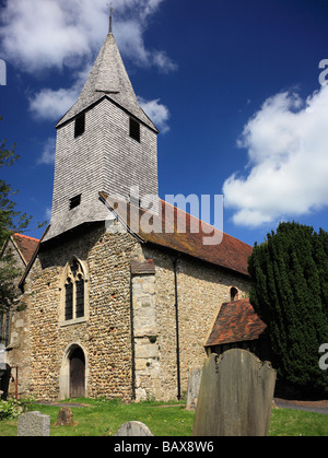 Str. Mary die Jungfrau Kirche, Kemsing, Sevenoaks, Kent, England, UK. Stockfoto